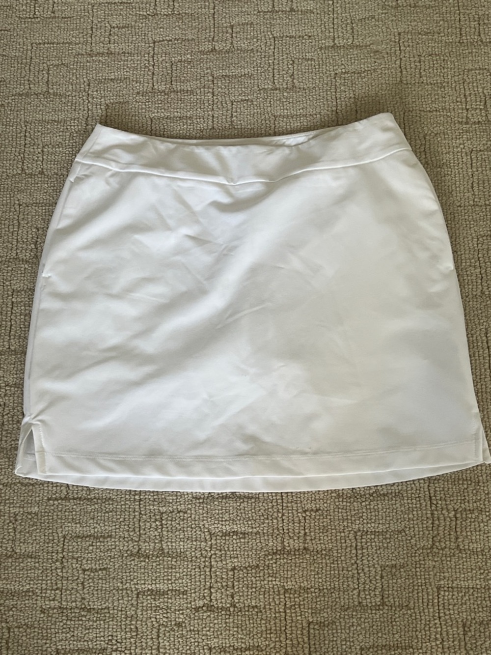 Greg Norman Collection White Golf Athletic Skirt
